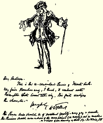 Gilbert's sketch