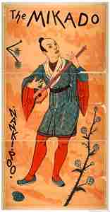 Poster showing Nanki Poo