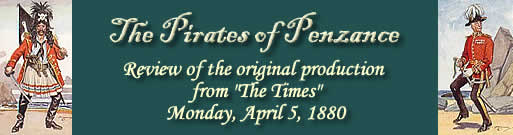 Pirates review of original production