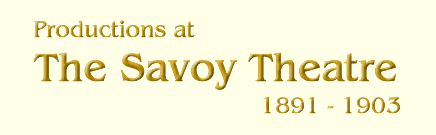 Savoy Theatre in 1890s
