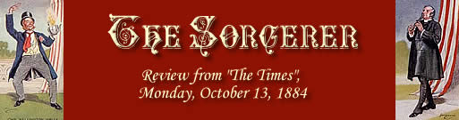 The Sorcerer Review 1884