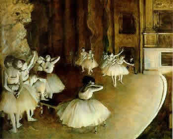 Degas - Ballet Rehearsal