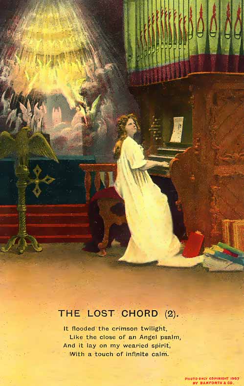The Lost Chord, postcard two of four.
