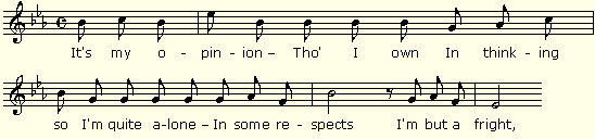 Musical excerpt