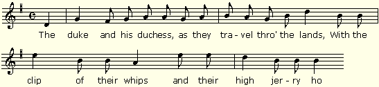 Musical excerpt