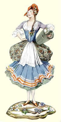 Design for Patience's costume (1929)