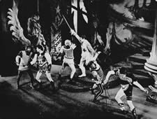 Hilarion & friends fight Arac & brothers